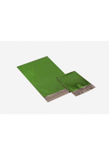 30X45 cm Yılbaşı Hediye Paketi Yeşil Metalize Kendinden Yapışkanlı – 10’lu Paket modelleri