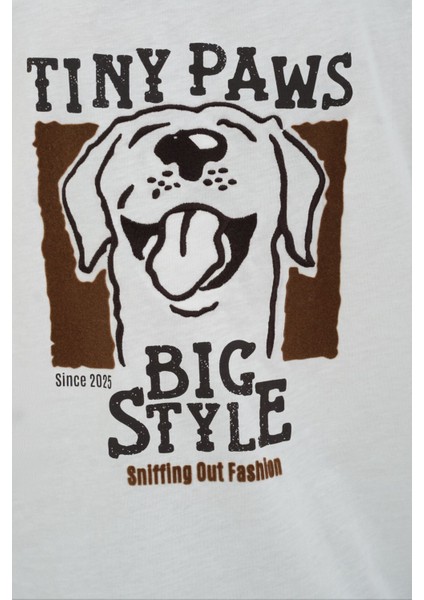 Pati Önü Nakışlı Arkası Baskılı Tshirt fiyatları