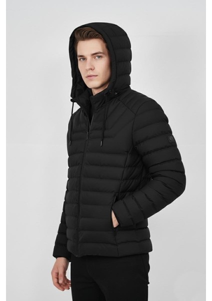 Erkek Kapüşonlu Spor Mont Regular Fit 3019 BGL-ST04897