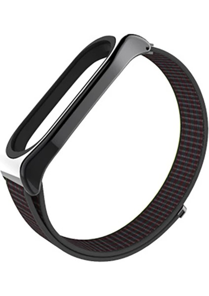 Mijobs Xiaomi Mi Band 4-3 Nylon Kayış KORDON-(5775) - M637K610-R58637 modelleri