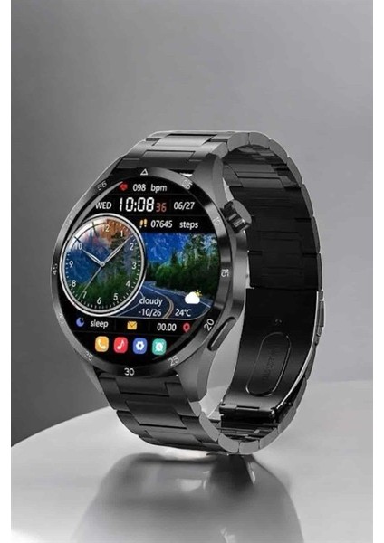 Akıllı Saat Sesli Görüşme Nfc Uyumlu Bildirim Görme ve Uyku ve Sağlık Takibi - M175K734-R87 indirimleri
