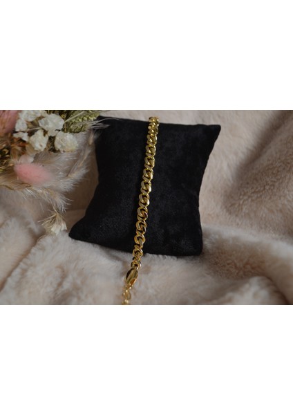 Kadın Gold Çelik Bileklik modelleri