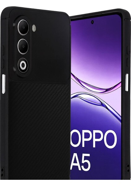 CPT05 Oppo A5 4g Auto Focus Karbon Kapak - Siyah fiyatları