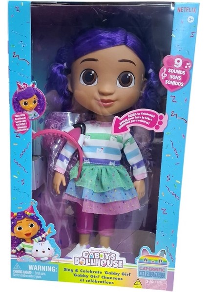 Spin Master Gabbys Dollhouse Özellikli Bebek Sesli 33 cm