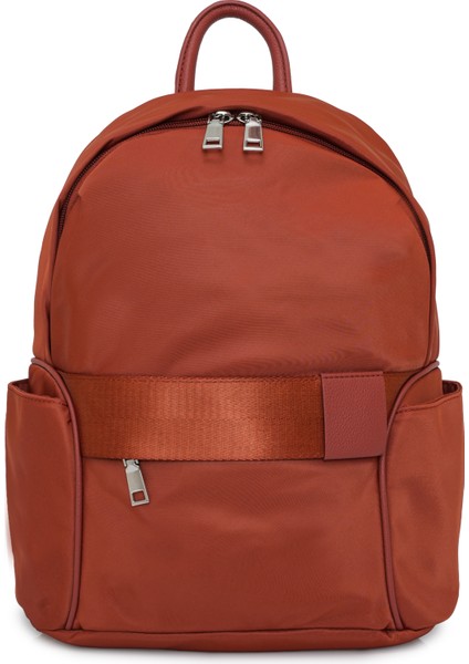 Cambirdge Polo Club Fermuarlı Yan Cepli Kadın Sırt Çantası MB19