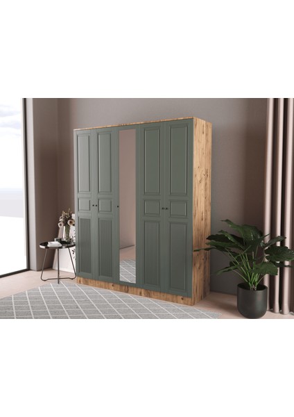 Nil 5 Kapaklı Eko Gardırop