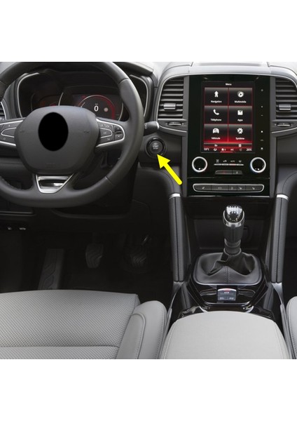 Renault Koleos 2016-2023 Start Stop Düğmesi Tuşu 251506978R