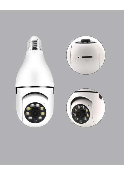 Akıllı Duy Kamera 360 Derece Dönebilir ve Ptz Teknolojili - M208K047-R00208 fiyatları