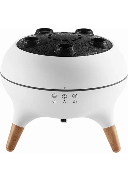 6 Renk Modlu LED Işıklı Ultrasonik Hava Nemlendirici & Aromaterapi Difüzörü - Sessiz Çalışma, Uzaktan Kumandalı