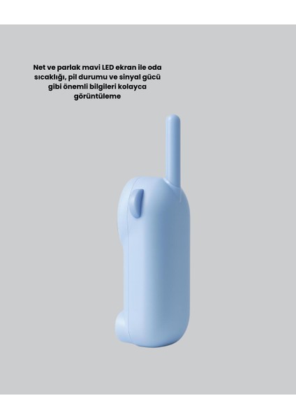 Çocuk ve Bebek Telsizi – 22 Kanal Vox Modu USB Şarjlı Renkli Ekran - M679K007-R72679 fırsatları