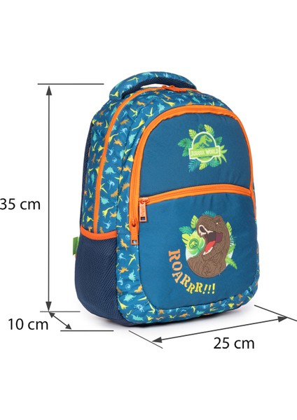 Lisanslı Jurassic World Ilkokul Sırt Çantası – Erkek Çocuk Okul Çantası