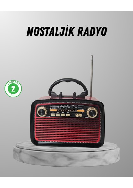Ahşap Dokulu Bluetooth Müzik Kutusu – Vintage LED Tasarımıyla Modern Ses Deney - M658K609-R86