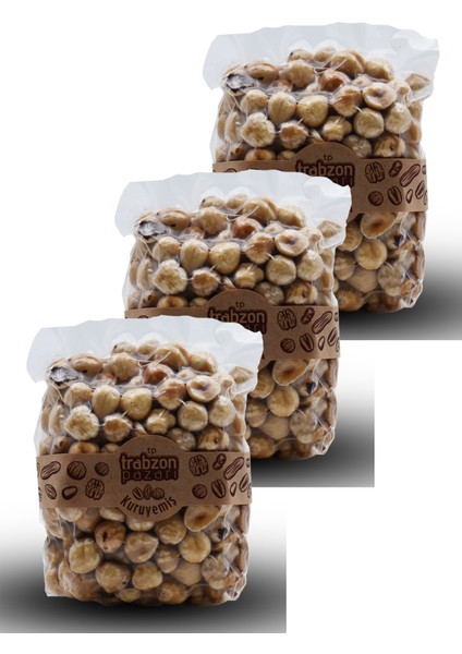 Çifte Kavrulmuş Fındık Içi 3X250 gr
