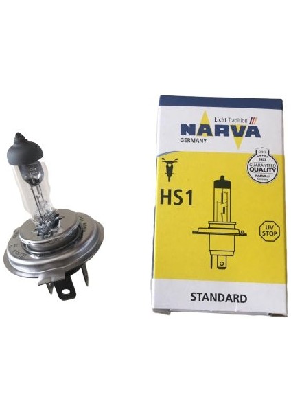 Motosiklet Ampul 12V35/35 H-4 P43T Hs1 Narva