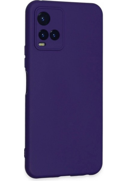 Vivo Y21S Kılıf Nano Içi Kadife Silikon - Mor (K95) fiyatları