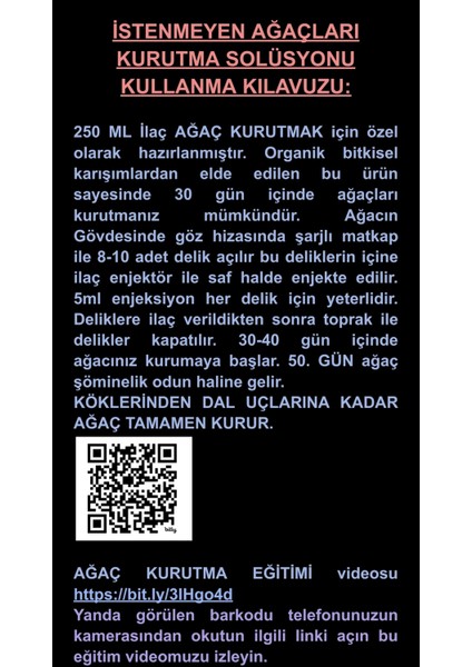 Ağaç Çalı Ot Kurutan Ot Kurutma Solüsyonu Istenmeyen Ot Çalı Kurutma Ilacı Ağaç Kurutma Ilacı Ağaç Kurutan Solüsyon Ağaç Çalı Kurutan Ilaç