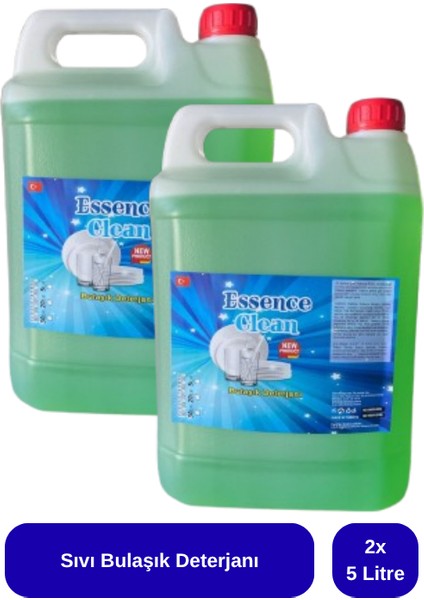 Sıvı Bulaşık Deterjanı 5 Lt x 2 Adet