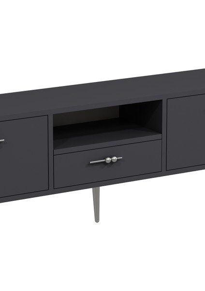 1325DROPCT-32 Tv Sehpası Antrasit-Gümüş fırsatları
