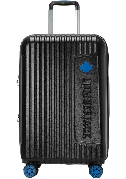 Berlın -O Abs 5pr Siyah Unisex Orta Boy Valiz