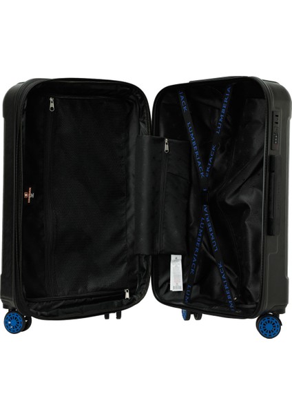 Berlın -O Abs 5pr Siyah Unisex Orta Boy Valiz modelleri