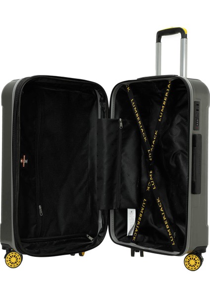 Berlın -O Abs 5pr Grı Unisex Orta Boy Valiz modelleri