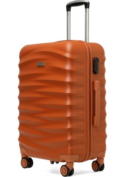 Newyork -B Abs 5pr Kıremıt Unisex Büyük Boy Valiz fiyatları