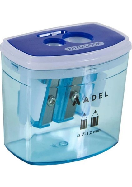 Adel Auto Lock Kalemtıraş-Mavi