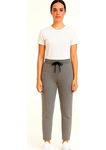 Kadın Büyük Beden 3 Iplik Eşofman ALTI-P2021