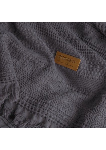 Strada Fitilli Yatak Örtüsü - Antrasit fiyatları