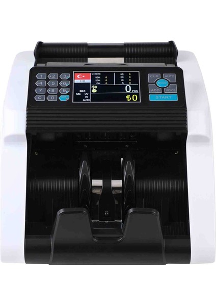 Bill Counter Para Sayma Makinesi Karışık Sayma Tft Ekran Sesli Uyarı