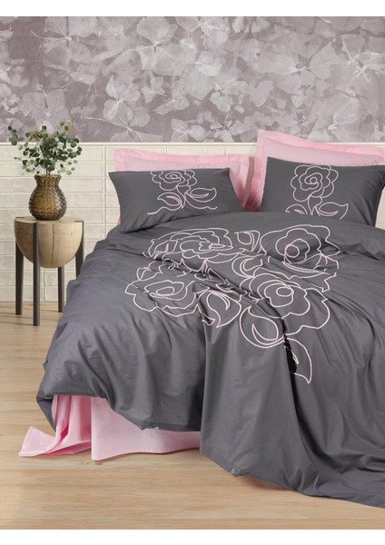 Ranforce Çift Kişilik Nev Takımı Primula Pembe