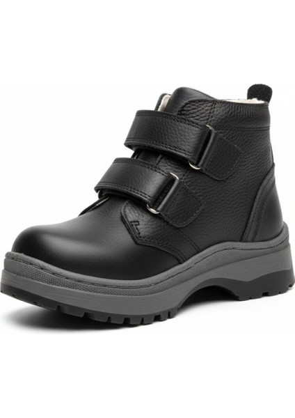 Hakiki Deri Kürklü Erkek Çocuk Botu Ortopedik indirimleri