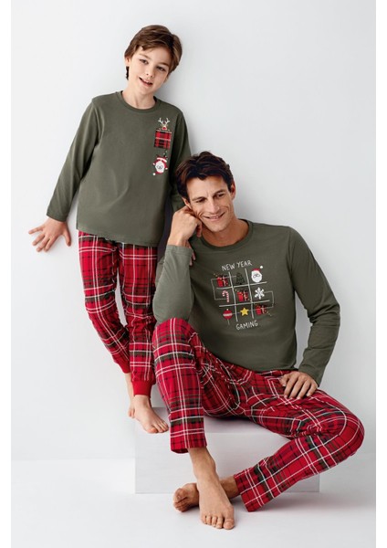 Yılbaşı Özel Üretim Aile Pijama, Kadın Erkek ve Çocuk Pijamalar Ayrı Ayrı Fiyatlandırılır