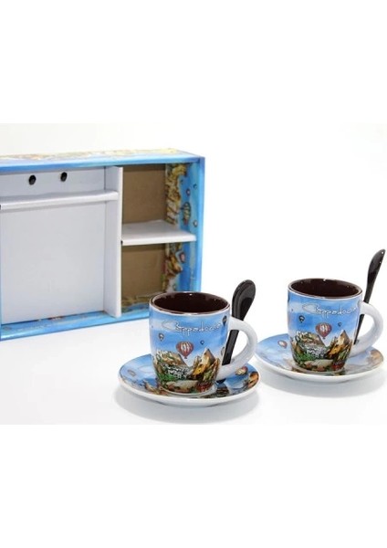 Yöresel Ikili Fincan Seti Model 2
