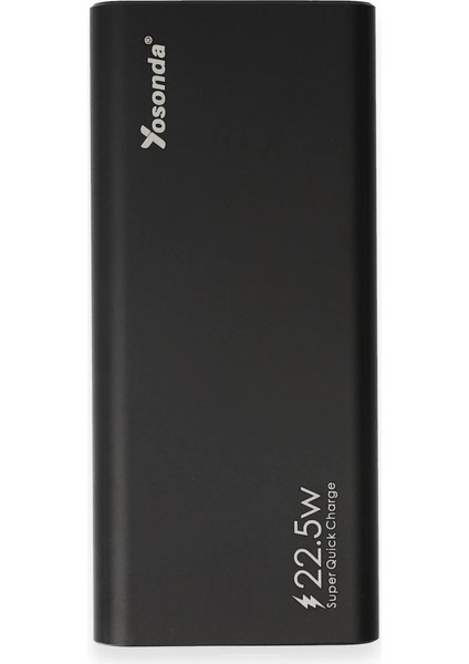 Mtxdpn Yosonda A51 20.000 Mah Powerbank - Siyah