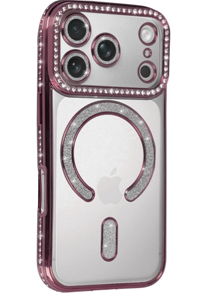 Mtxdpn Newface Apple Iphone 17 Pro Max Joke Simli Magneticsafe Kılıf - Pembe fiyatları