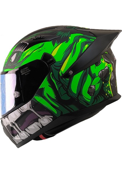 Motosiklet Kask Ece 22.R06 Double Vizörlü Full Face Motor Kaskı Rage fiyatları