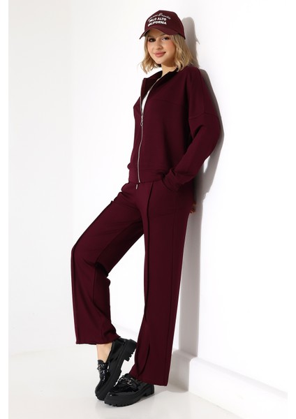 Kolej Yaka Fermuarlı Oyşo Modal Ikili Takım modelleri