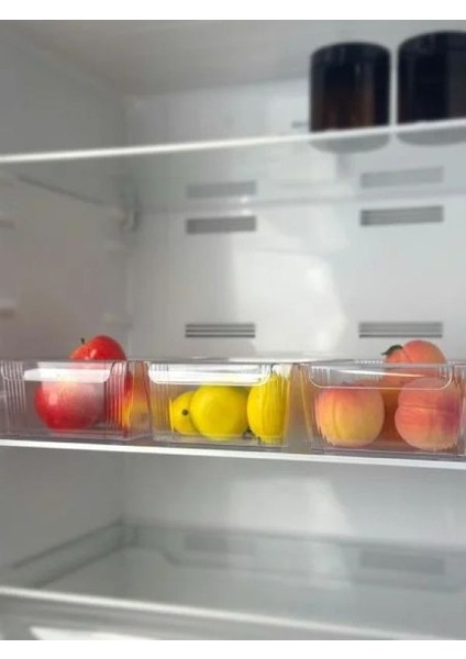 Kapaksız Şeffaf Buzdolabı Organizeri ve Saklama Kabı 4500ML fiyatları