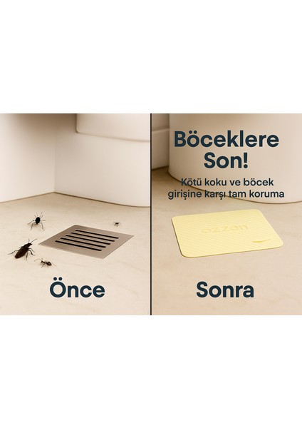 Kötü Koku Böcek Önleyici Silikon Mat Banyo Mutfak Lavabo Balkon Gider Tıpası Kapağı indirimleri