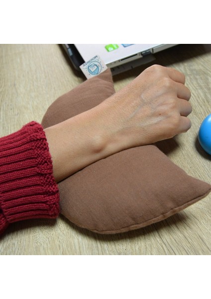 , Müslin Kumaş Bilek Destek Yastığı – Ergonomik Mouse Pad Yastığı