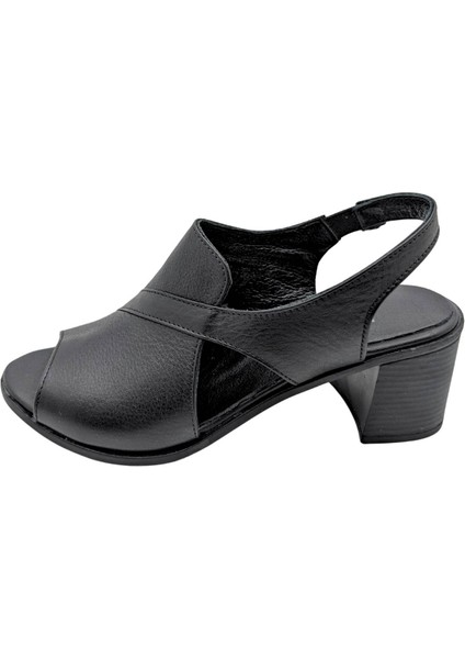 Cristallo - Kadın Topuklu Sandalet - Siyah - 37 fiyatları