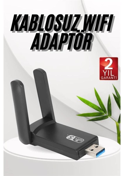 Wifi Adaptörü Bt5.0 Wifi 2'si Bir Arada Çift Bantlı Çift Anten fiyatları