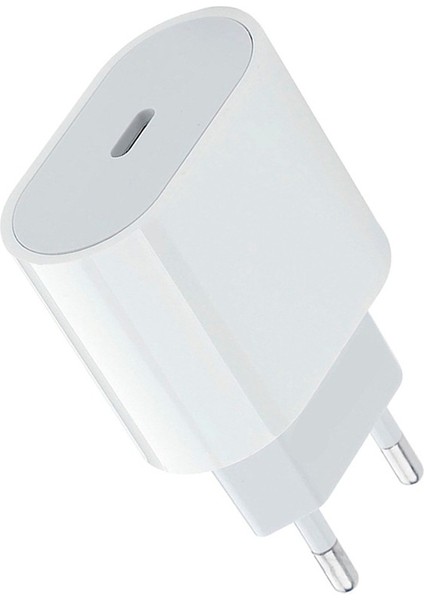 Iphone Uyumlu Hızlı Şarj Aleti Pd 20W Hızlı Şarj Başlığı Usb-C Type-C Başlık 1 Adet