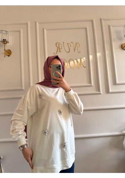 Taşlı Penye Tunik modelleri