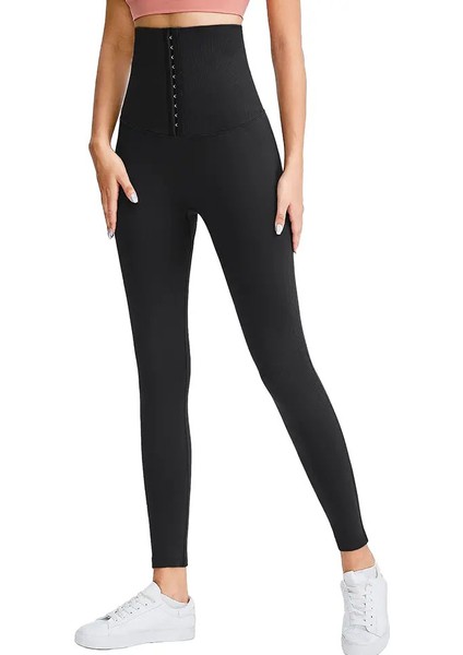 Agraflı Siyah Korse Tayt modelleri