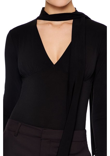 V Yaka Bodysuit indirimleri
