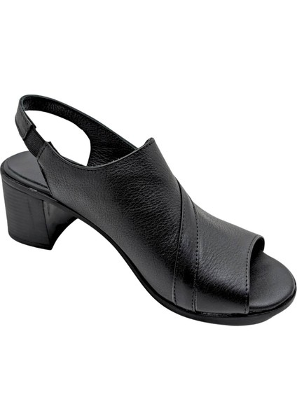 Cristallo - Kadın Topuklu Sandalet - Siyah - 37 fırsatları