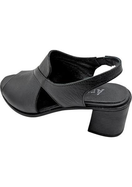Cristallo - Kadın Topuklu Sandalet - Siyah - 37 indirimleri