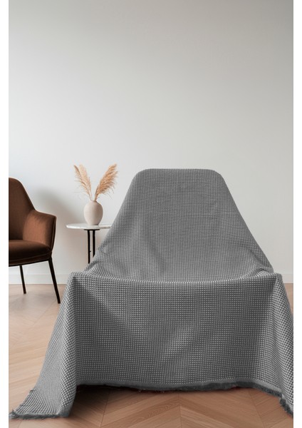 Pamuklu Koltuk Şalı 170X170 cm – Saçaklı Tv Battaniyesi & Tekli Koltuk Örtüsü modelleri